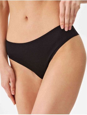 Трусы стринги гладкие VOVA VICTORIA V86251 черный, Цвет: черный, Размеры: XS