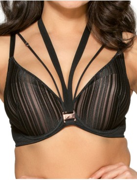 Формованный бюстгальтер с пуш-ап Ava 2018 U PUSH-UP, Цвет: черный, Размеры: 80C