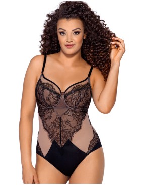 Боди с мягкой чашкой Ava BD 021 JARDIN SOFT черный, Цвет: черный, Размеры: 100B, изображение 3