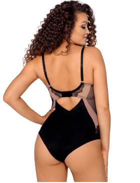 Боди с мягкой чашкой Ava BD 021 JARDIN SOFT черный, Цвет: черный, Размеры: 100B, изображение 2