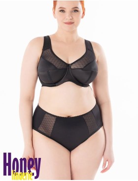 Бюстгальтер мягкий с бретелями повышенного комфорта Honey H26-15-L черный, Цвет: черный, Размеры: 80D, изображение 3