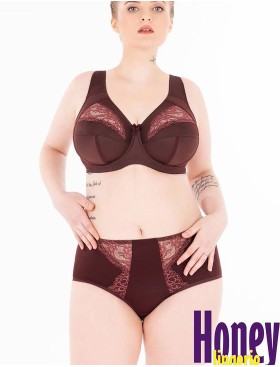 Бюстгальтер мягкий Honey H36-17-L махагон, Цвет: махагон, Размеры: 75H, изображение 3