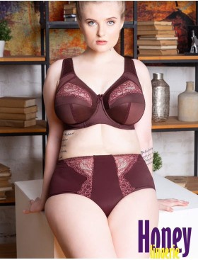 Бюстгальтер мягкий Honey H36-17-L махагон, Цвет: махагон, Размеры: 75H, изображение 2