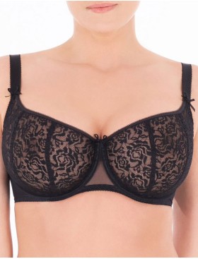 Бюстгальтер балконет мягкий Honey H40-21-L черный, Цвет: черный, Размеры: 65F