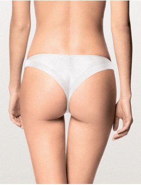 Низкие трусы бразилиана Lormar Brasiliana EXTRA COTTON bianco, Цвет: bianco (белый), Размеры: S