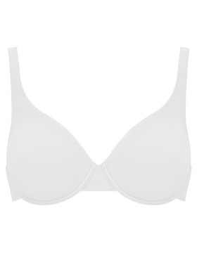 Гладкий бюстгальтер с мягкой чашкой Lormar MOUSSE SFODERATO bianco, Цвет: bianco (белый), Размеры: 70C, изображение 4