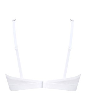 Бюстгальтер без каркасов Lormar TRIANGOLO EXTRA COTTON bianco, Цвет: bianco (белый), Размеры: 80B, изображение 4