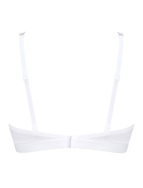 Мягкий бюстгальтер бралетт Lormar VELA EXTRA COTTON bianco, Цвет: bianco (белый), Размеры: 70B, изображение 4