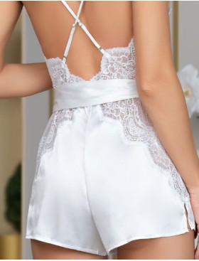 Шелковый комбидресс Mia-Amore AURELIA 3895 белый, Цвет: белый, Размеры: S, изображение 5