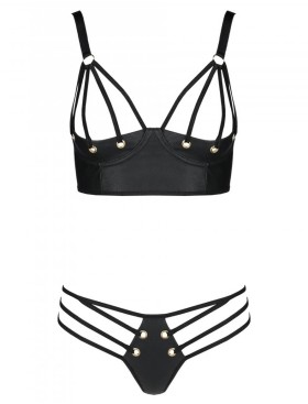 Сексуальный комплект Passion MALWIA BIKINI black, Цвет: черный, Размеры: 6XL/7XL, изображение 3