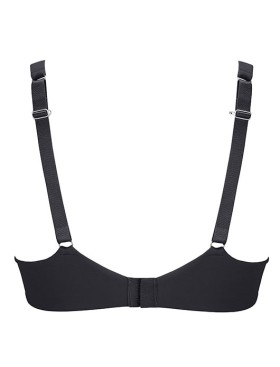 Мягкий бюстгальтер без косточек Lormar VELA SENZA FERRETTO nero, Цвет: nero (черный), Размеры: 90B, изображение 4