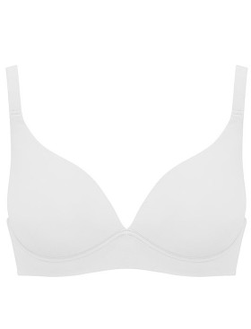 Мягкий бюстгальтер без косточек Lormar VELA SENZA FERRETTO bianco, Цвет: bianco (белый), Размеры: 90B, изображение 3