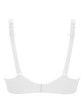 Мягкий бюстгальтер без косточек Lormar VELA SENZA FERRETTO bianco, Цвет: bianco (белый), Размеры: 90B, изображение 4