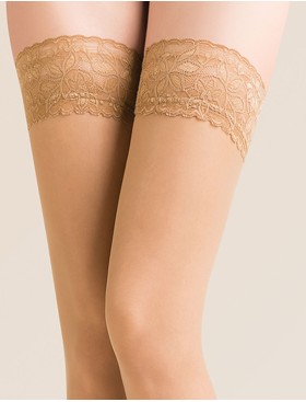 Чулки Gabriella 200 CALZE LYCRA 15 den светло-бежевый, Цвет: светло-бежевый, Размеры: 3/4