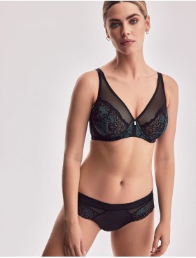 Бюстгальтер бралетт мягкий Alles MOON M BRALETTE, Цвет: черный, Размеры: 65E, изображение 8