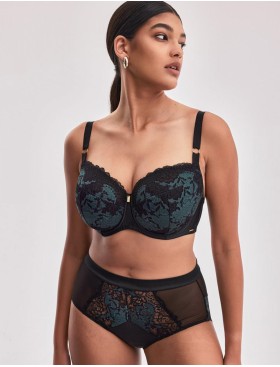 Бюстгальтер полупоролон Alles MOON PU, Цвет: черный, Размеры: 65G, изображение 7