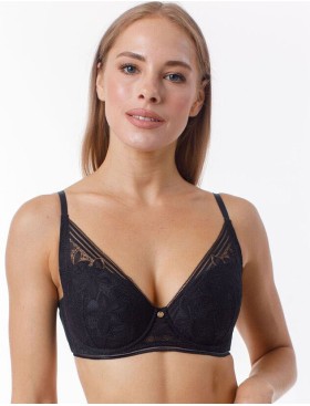 Бюстгальтер на поролоне Coquette Revue IMPRESSIVE 54109-06, Цвет: черный, Размеры: 70C, изображение 3