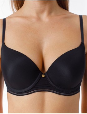 Бюстгальтер пуш-ап гель Coquette Revue IMPRESSIVE 82109-06, Цвет: черный, Размеры: 70D