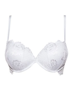 Бюстгальтер супер пуш-ап гелевый Lormar MY DOUBLE PIZZO bianco, Цвет: bianco (белый), Размеры: 65B, изображение 6