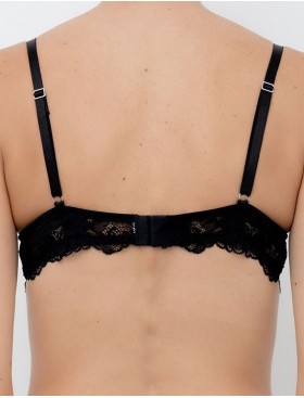 Бюстгальтер супер пуш-ап гелевый Lormar MY DOUBLE PIZZO nero, Цвет: nero (черный), Размеры: 70B, изображение 2