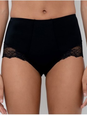 Моделирующие трусы с кружевом Lormar PERFECT NEW nero, Цвет: nero (черный), Размеры: M