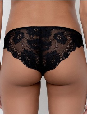 Трусы слипы кружевные Lormar PERFECT slip nero, Цвет: nero (черный), Размеры: S, изображение 2