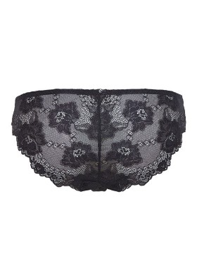Трусы слипы кружевные Lormar PERFECT slip nero, Цвет: nero (черный), Размеры: S, изображение 5