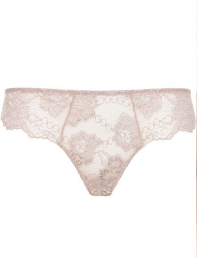 Трусы бразилиана кружевные Lormar PRESTIGE br noisette, Цвет: noisette (телесный), Размеры: M, изображение 3