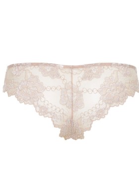 Трусы бразилиана кружевные Lormar PRESTIGE br noisette, Цвет: noisette (телесный), Размеры: M, изображение 4