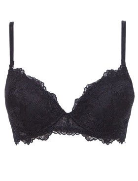 Бюстгальтер балконет пуш-ап с гелем Lormar PRESTIGE nero, Цвет: nero (черный), Размеры: 80C, изображение 7