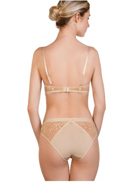 Комплект балконет и слипы Mioocchi LUNA 777777 avorio/oro, Цвет: avorio/oro, Размеры: 70B, изображение 2