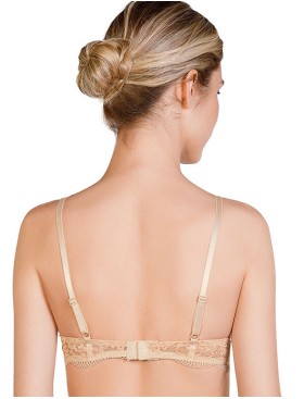 Комплект мягкая чашка и бразилиана Mioocchi LUNA 777978 avorio/oro, Цвет: avorio/oro, Размеры: 75B, изображение 5