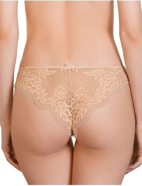 Комплект мягкая чашка и бразилиана Mioocchi LUNA 777978 avorio/oro, Цвет: avorio/oro, Размеры: 75B, изображение 7