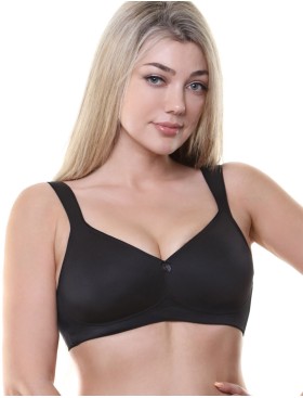 Бескаркасный бюстгальтер спейсер Orhideja 161-000 черный, Цвет: черный, Размеры: 90D, изображение 3