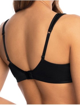 Бескаркасный бюстгальтер спейсер Orhideja 161-000 черный, Цвет: черный, Размеры: 90D, изображение 2