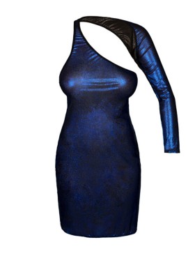 Сексуальное платье Anais HARLO DRESS, Цвет: синий, Размеры: S/M, изображение 5