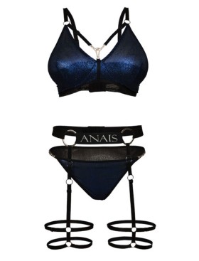 Сексуальный комплект с поясом Anais HARLO SET PRIME, Цвет: синий, Размеры: 2XL/3XL, изображение 5