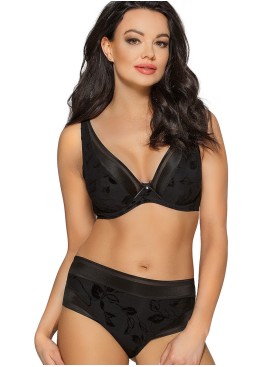 Бюстгальтер бралетт на косточках Ava MOSS 2023 M, Цвет: черный, Размеры: 80D, изображение 4