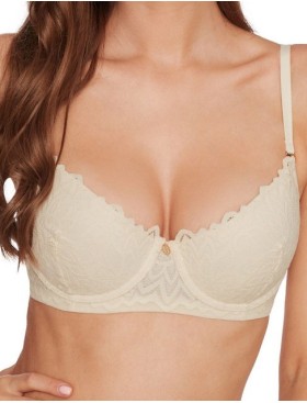 Бюстгальтер балконет пуш-ап Esotiq TROPHY 40341 экрю, Цвет: экрю, Размеры: 75E