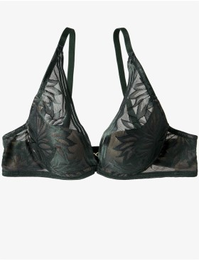 Кружевной бюстгальтер с пуш-ап Esotiq TOSHI 40002 изумруд, Цвет: изумруд, Размеры: 75D, изображение 7