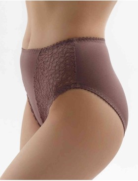 Высокие трусы слипы Lauma COTTON CLASSIC L01810 сиреневые сумерки, Цвет: сиреневые сумерки, Размеры: L, изображение 2