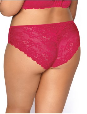 Трусы слипы миди MAT CARMELA RUBINOWY F-053-51-1, Цвет: малиновый, Размеры: S, изображение 2