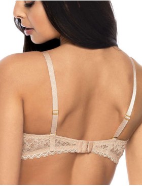 Бюстгальтер балконет со съемным пуш-ап MAT MILOU bezowy M-3533-11, Цвет: бежевый, Размеры: 70B, изображение 5