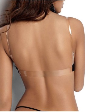 Бюстгальтер пуш-ап с силиконовой спинкой MAT PAULA czarny M-537-1, Цвет: черный, Размеры: 65B, изображение 6