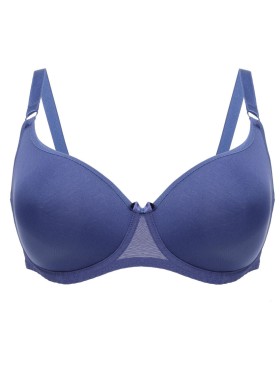 Бюстгальтер спейсер Misstyle 2550 темно-синий, Цвет: темно-синий, Размеры: 75E, изображение 2