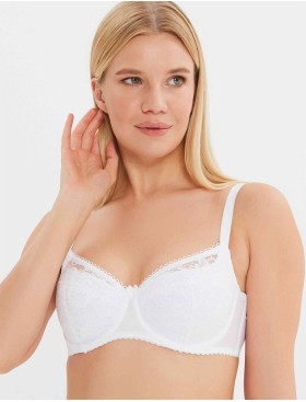 Бюстгальтер с плотной чашкой  Misstyle 2508 / 508 белый, Цвет: белый, Размеры: 75G, изображение 3