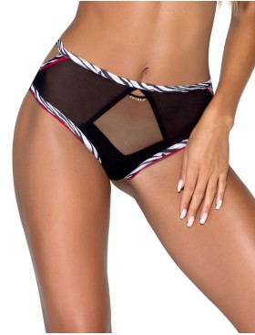 Трусы слипы Novika GISELLE figi, Цвет: черный, Размеры: S