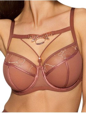 Бюстгальтер с полумягкой чашкой Novika SAVANE N02 PU, Цвет: кедр, Размеры: 95B