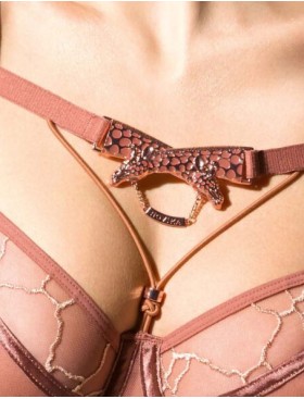 Бюстгальтер с полумягкой чашкой Novika SAVANE N02 PU, Цвет: кедр, Размеры: 95B, изображение 6