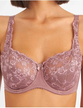 Бюстгальтер полумягкий Simona M 900 кофейно-розовый, Цвет: кофейно-розовый, Размеры: 75H